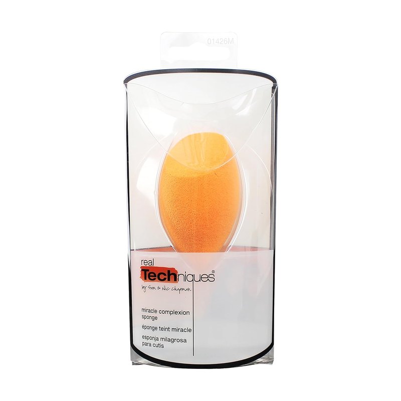 Real Techniques Miracle Complexion Makeup Sponge - Flawless Finish & Easy Blending