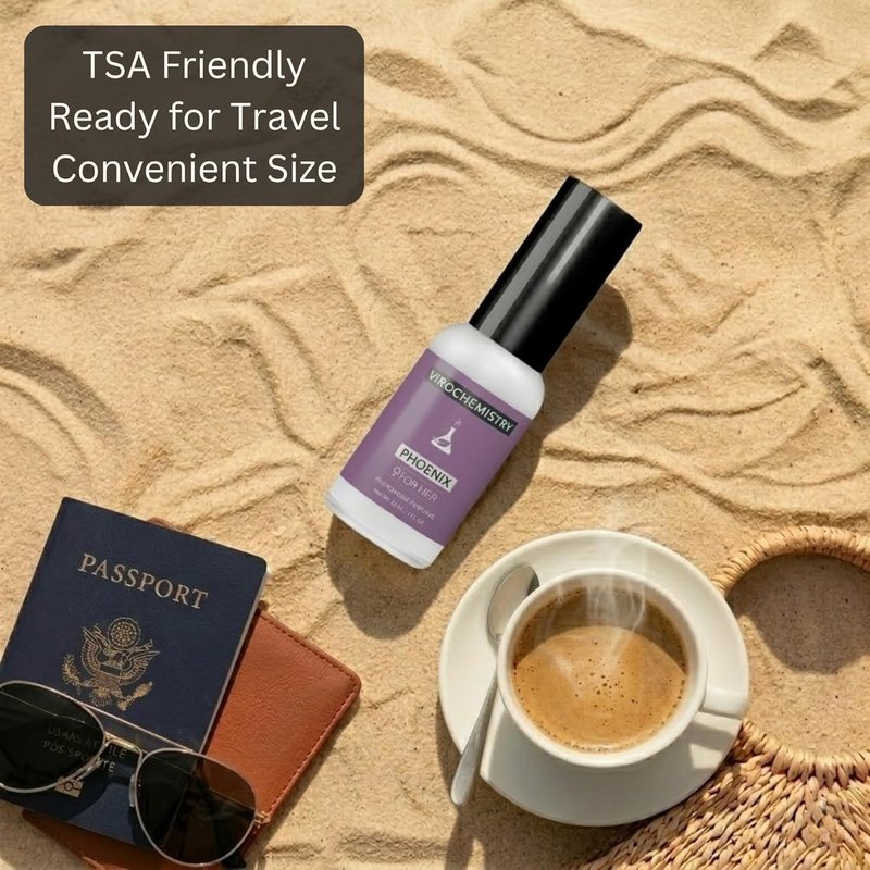 Phoenix Perfume - Ultra Strength Organic Fragrance with Pheromones | 1 Fl. Oz Personal Scent to Attract Men