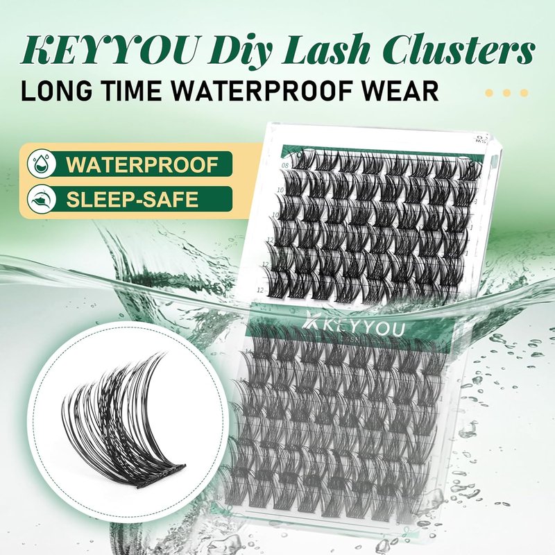 Lash Clusters - 96pcs C Curl Individual Lashes | Soft & Comfortable DIY Eyelash Extensions 8-18mm