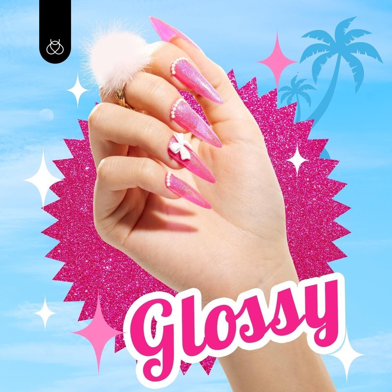 Beetles Pink Glitter Gel Polish – Paradise Twilight Gel Nail Polish, Reflective Glitter Shimmer Pink Flash Dimond Mermaid Unicorn Effect Nails Soak Off UV LED 15ml