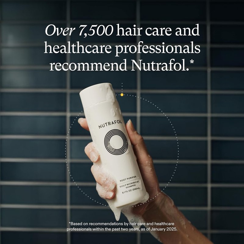 Nutrafol Shampoo & Conditioner Set | Thinning Hair Treatment, Enhances Volume & Strength - 8.1 Fl Oz