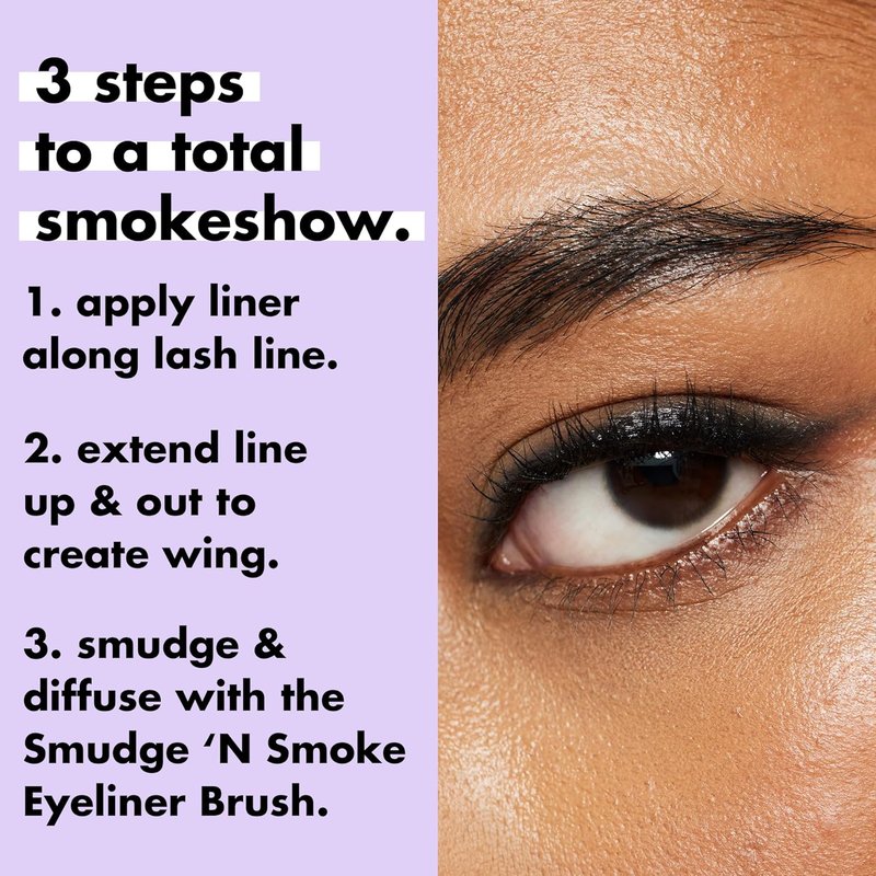e.l.f. Smoky Kohl Eyeliner - Long-Lasting, Bold Eye Pencil for High-Pigmented Makeup | Vegan, Cruelty-Free, Beige Flag