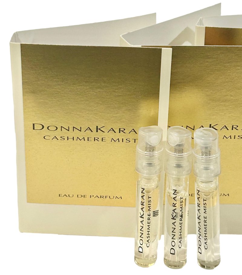 Donna Karan Cashmere Mist Women Sample Perfume EDP 1.5 ml / 0.05 oz - set of 3-4407