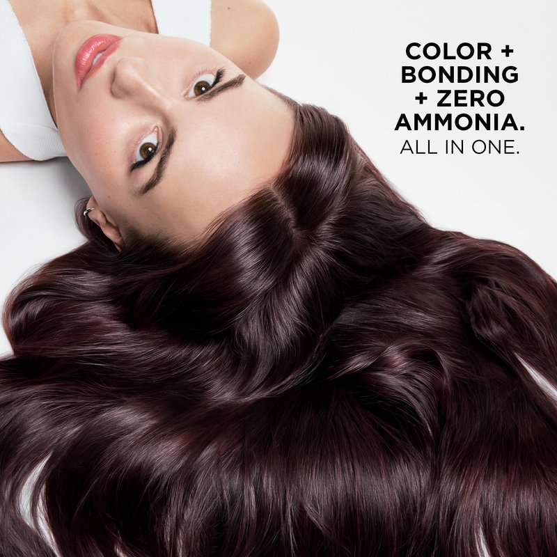 Clairol ColorStrong Permanent Hair Dye, Ammonia‑Free, PPD‑Free, 100% Gray Coverage with Bonding System, 6.4 Light Copper Brown - Red Desert Hair Color, Pack of 1