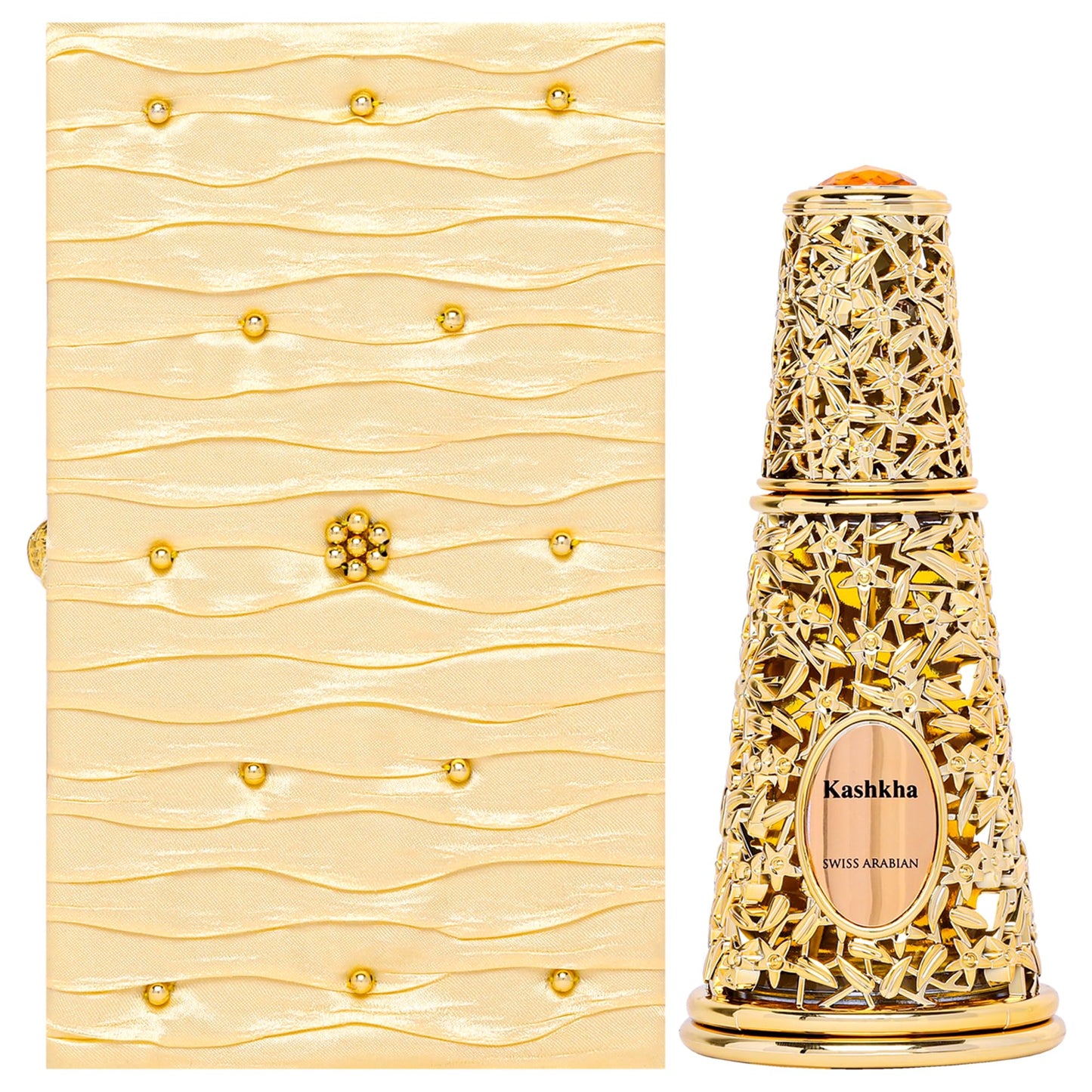 Swiss Arabian Kashkha - Luxury Products From Dubai - Long Lasting, Addictive Personal EDP Spray Fragrance - Seductive Signature Aroma - 1.7 Oz