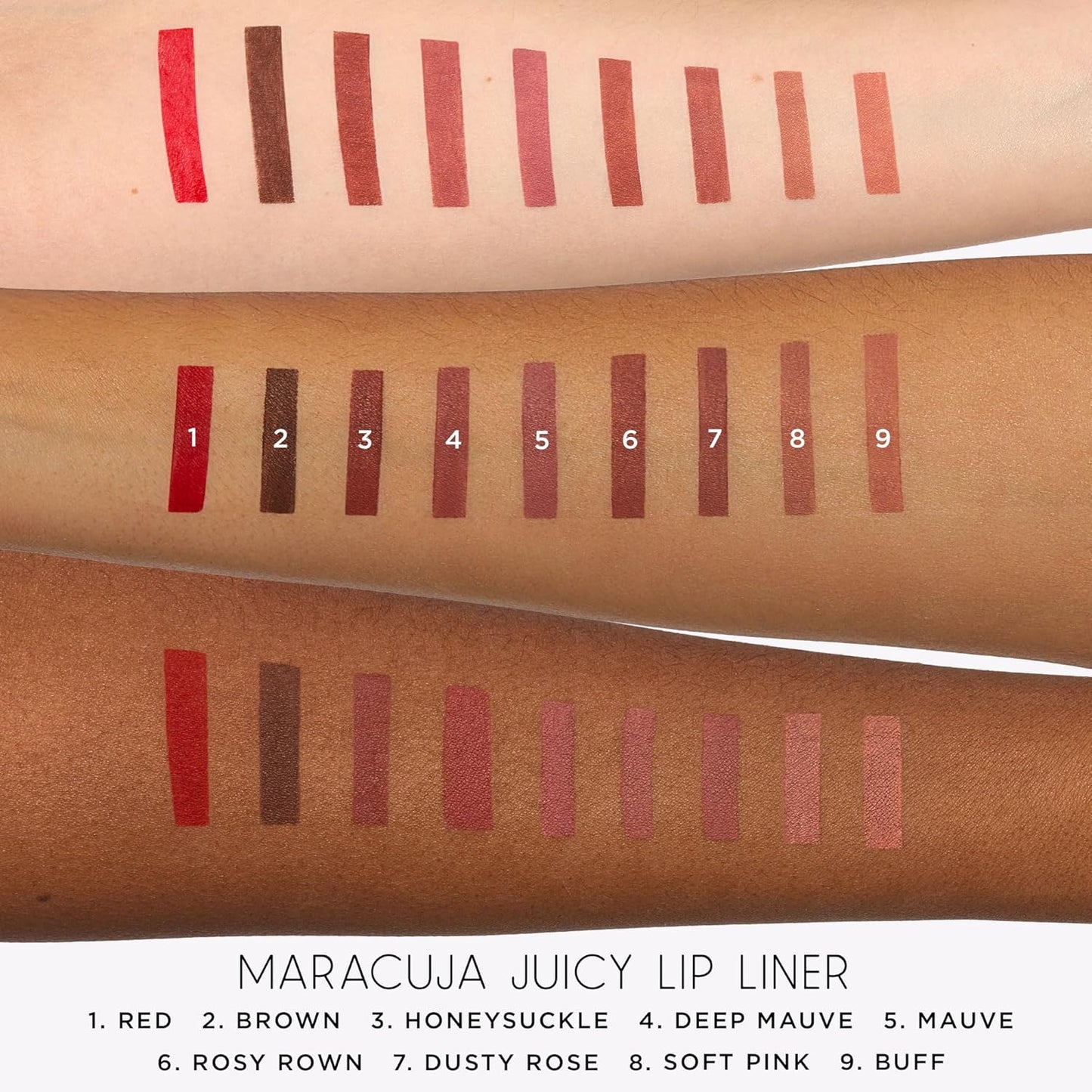 Tarte Maracuja Juicy Lip Liner - Creamy Matte Formula with Hyaluronic Acid & Vitamin E | Vegan & Cruelty-Free