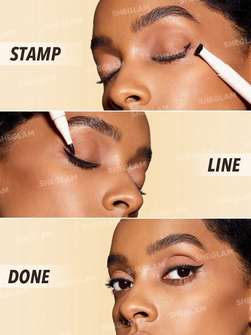 SHEGLAM Do It All 2-In-1 Eyeliner Waterproof Matte Eyeliner with A Eyeliner Remover