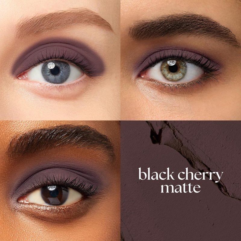 Julep Eyeshadow 101 Cream-to-Powder Shadow Stick - Black Cherry Matte | Long-Lasting, Waterproof, Crease-Proof