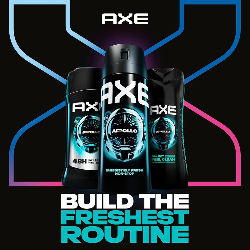 Axe Antiperspirant Deodorant Stick - Apollo 48-Hour Sweat & Odor Protection | Sage & Cedarwood, 2.7 oz