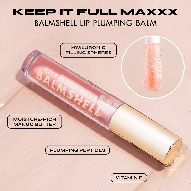 Milani Keep It Full Maxxx Balmshell Lip Plumping Balm - Balmshell, 0.09 pounds, 0.13 Fl Oz