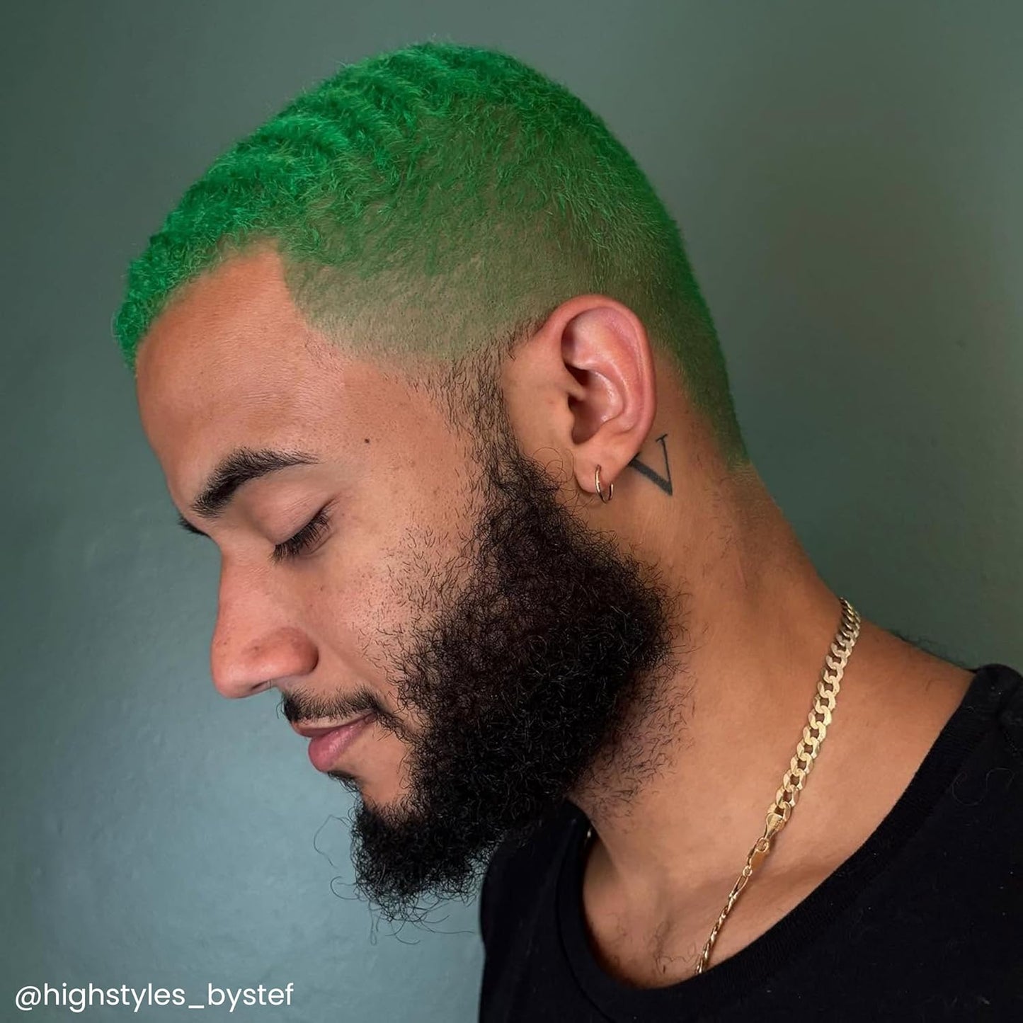 Vegan Semi-Permanent Hair Color Dye - Arctic Fox Iris Green, 8 Fl Oz | Cruelty-Free Hair Color