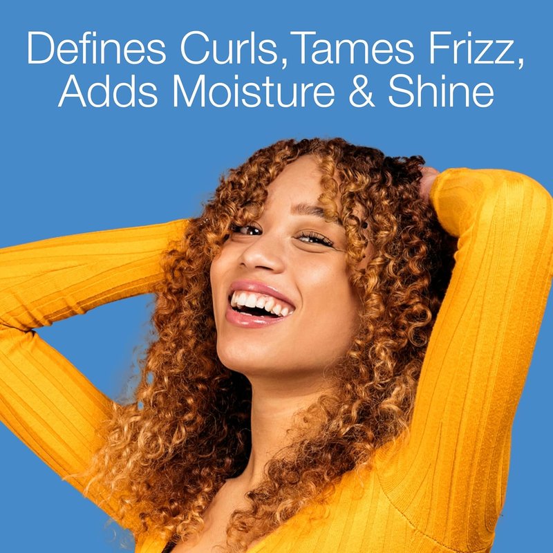 Lottabody Moisturize Me Curl & Style Milk - Coconut & Shea Oils for Frizz Control | 8 oz