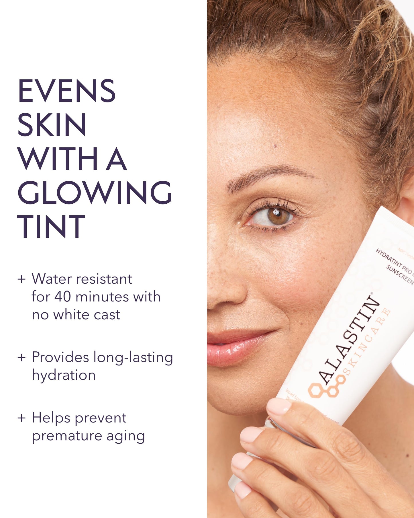 ALASTIN Skincare HydraTint Pro Mineral Sunscreen SPF 36 (3.2 oz) | 2-in-1 Tinted Daily Sunblock Moisturizer for Face & Neck | Fragrance-Free, Water Resistant