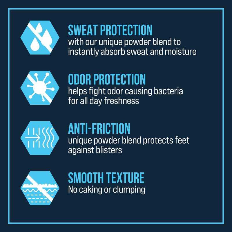 Certain Dri Foot Powder for Men & Women - Talc-Free, Maximum Sweat Absorption & Odor Control - Calamine-Infused Anti-Friction Formula for Sensitive Skin & Long-Lasting Shoe Odor Control - 8 oz