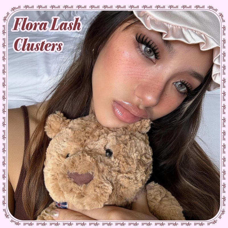 Flaunt Lash Clusters - Wispy Faux Mink Eyelash Extensions | 10-16mm D Curl Volume Lashes