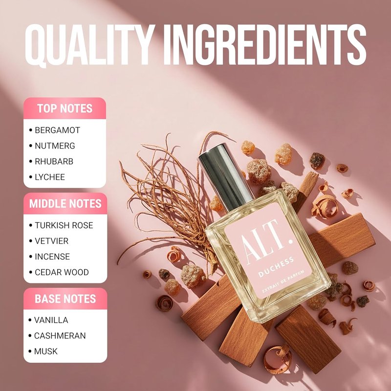 ALT. FRAGRANCES Duchess - Extrait De Parfum for Women | Long-Lasting Floral Fruity Scent, 60ml
