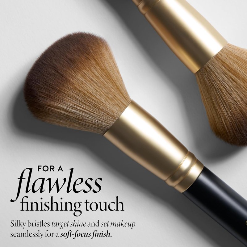 LAURA GELLER NEW YORK Cosmetic Professional Makeup Brushes - Cruelty-Free - 11 Setting Powder Brush