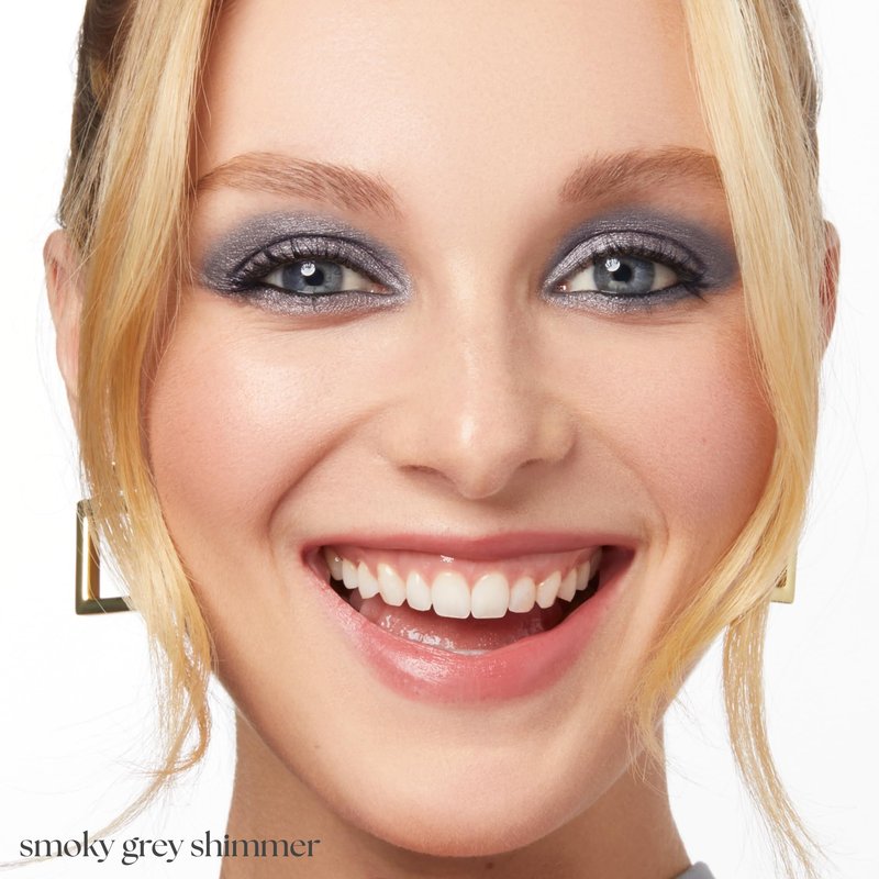 Julep Eyeshadow 101 Cream-to-Powder Waterproof Eyeshadow Stick – Smoky Grey Shimmer – Long-Lasting, Buildable, Crease-Proof, Cruelty Free, Shimmer Finish with Built-In Smudger