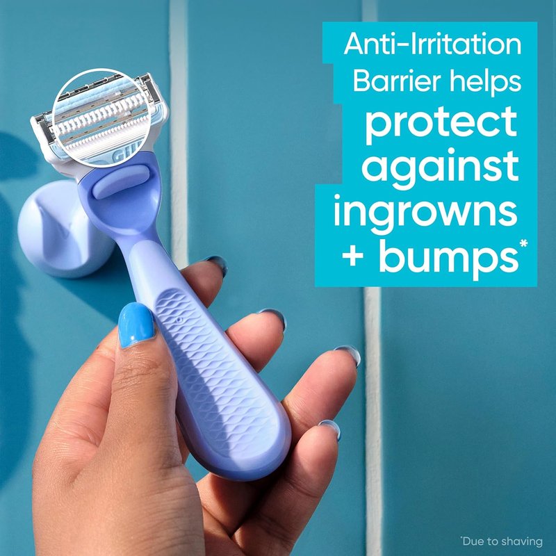 Gillette Venus Women's Intimate Grooming Razor - Bikini & Pubic Hair Care | Handle + 3 Refills