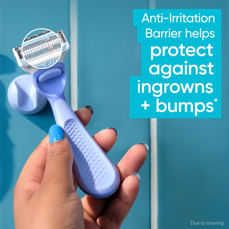 Gillette Venus Intimate Grooming Women's Razor for Pubic Hair + Body for Women, Shaving Kit for Women, 1 Body + 1 Pubic Razor