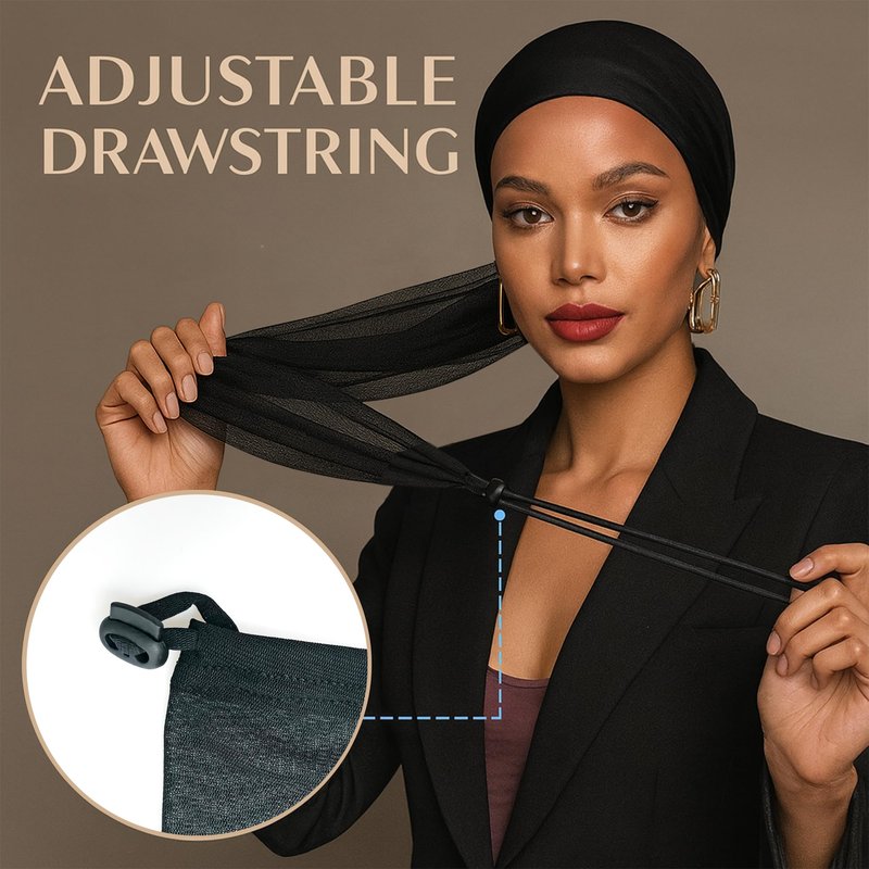 Celmuron Hair Weave Sleeve for Locs – 28Inch Black Breathable Stretch Mesh Protective Hair Sleeve Cover for Locs, Braids & Twists