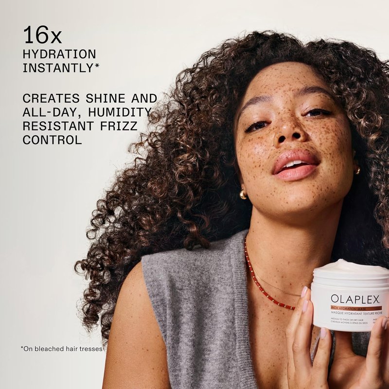 Olaplex Rich Hydration Mask - Cuticle Sealing Treatment | Hydrate & Control Frizz | 200 ml / 6.7 Fl Oz