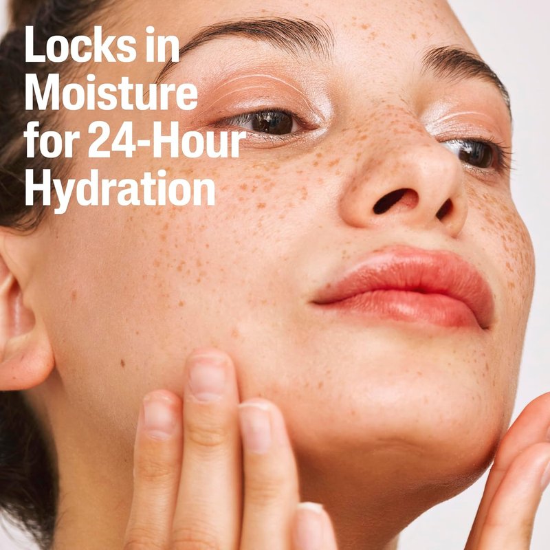 Cetaphil Daily Hydrating Lotion - Hyaluronic Acid Formula for 24-Hour Moisture | 3 fl oz, Fragrance-Free, Non-Comedogenic