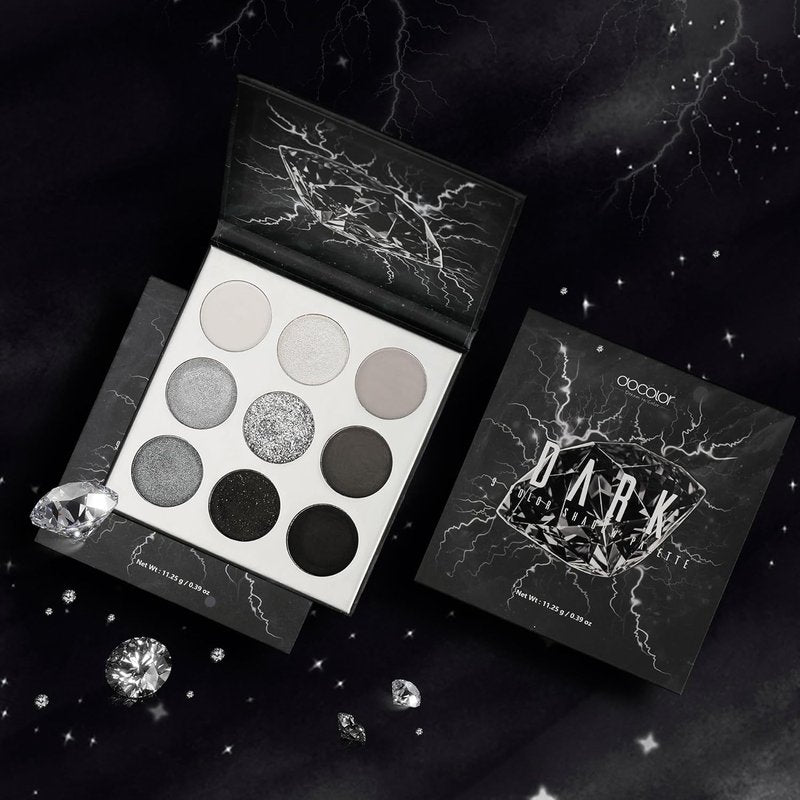 Docolor Eyeshadow Palette - 9 Highly Pigmented Colors | Blendable Mattes & Shimmers for Long-Lasting Makeup
