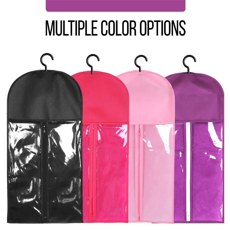 3PCS Wig Bags Storage with Hanger Wig Holder Wig Hanger for Multiple Wigs Portable Hair Extension Holder Dust-proof Hair Extension Storage Wigs Stand Hair Extensions, wigs & accessories (Purple)