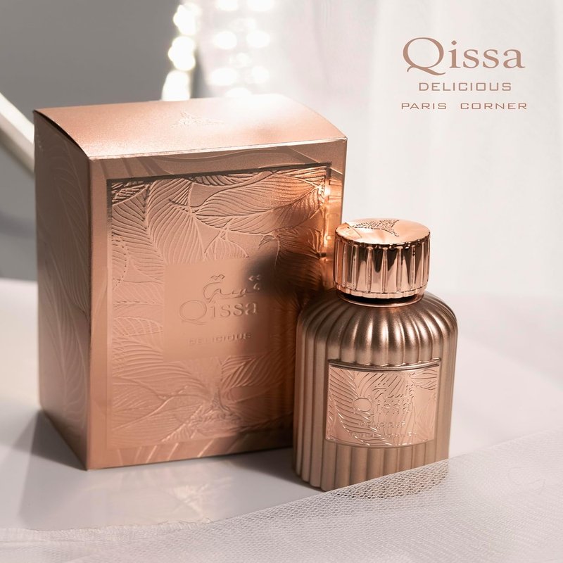 Paris Corner | Qissa Delicious Perfume EDP 3.4 Fl Oz - Tempting Gourmand & Musk Fragrance for Women