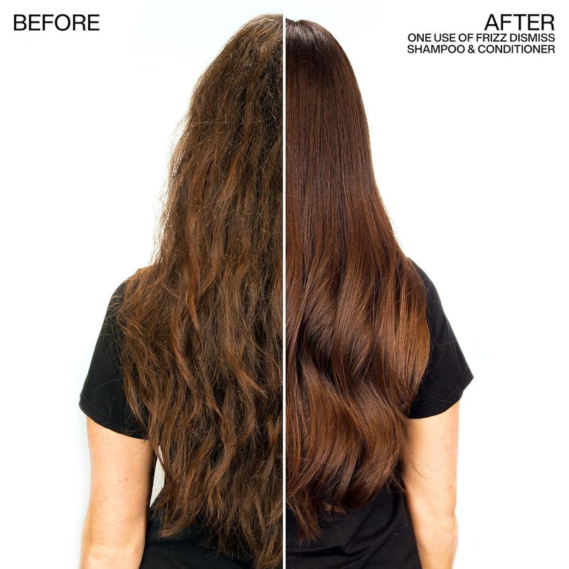 Redken Frizz Dismiss Shampoo - Smooth & Shine for Frizzy Hair | Weightless, Sulfate-Free Formula