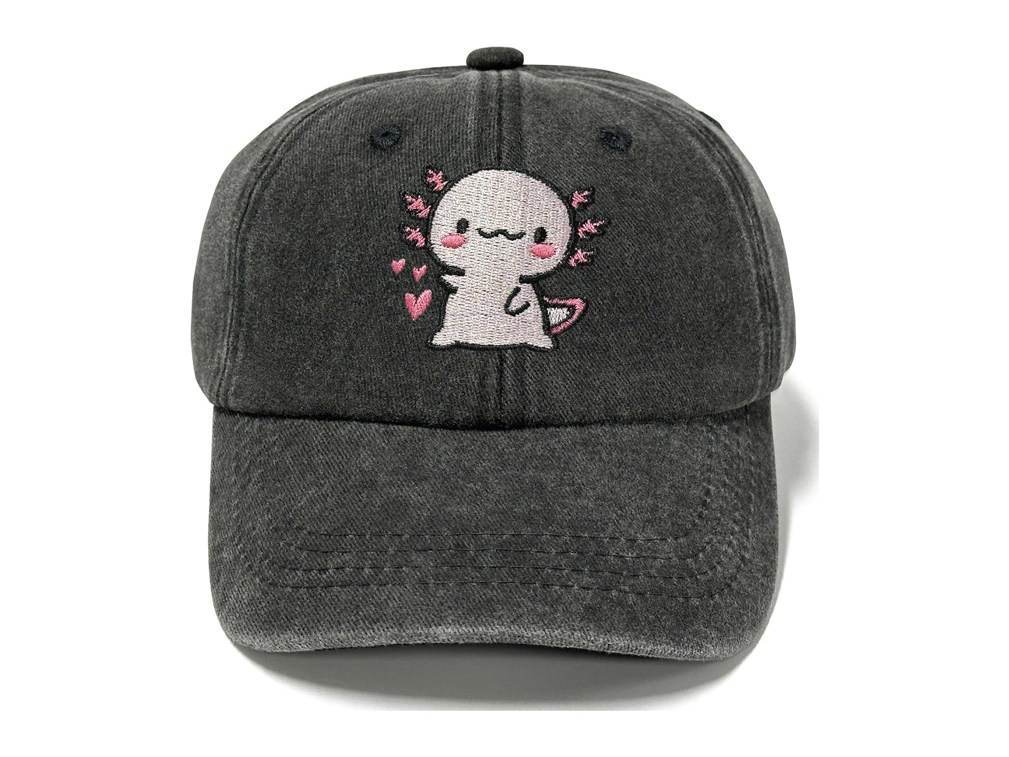 Horpe Kids Axolotl Baseball Hat, Mexican Salamander Gifts for Boys Girls
