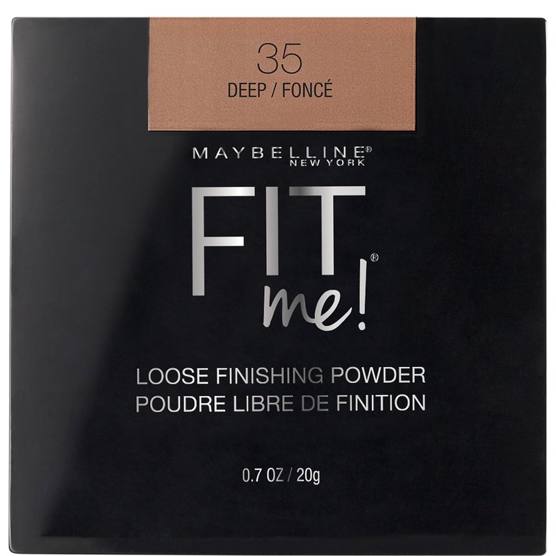 Maybelline Fit Me Loose Setting Powder, Face Powder Makeup & Finishing Powder, Deep, 1 Count