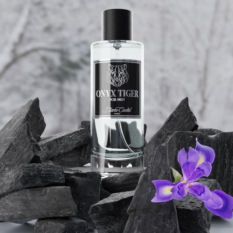 Diane Castel Onyx Tiger - Citrus Woody Fragrance - Cologne for Men - Mens Cologne - Opening Notes of Lavender, Pear, Sage, and Bergamot - 3.3 oz