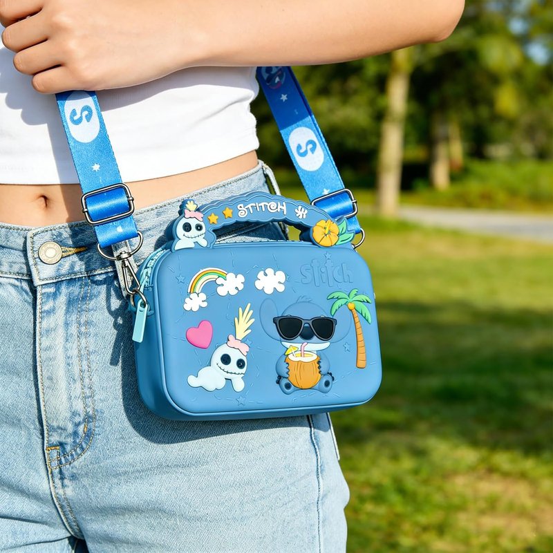 Crossbody Handbag - Cute Mini Anime Coin Wallet with Adjustable Shoulder Strap | Kawaii Money Bag for Gifts