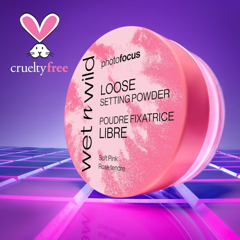 Photo Focus Loose Baking Setting Powder | Highlighter for Fair to Medium & Tan Skin Tones - Translucent Finish