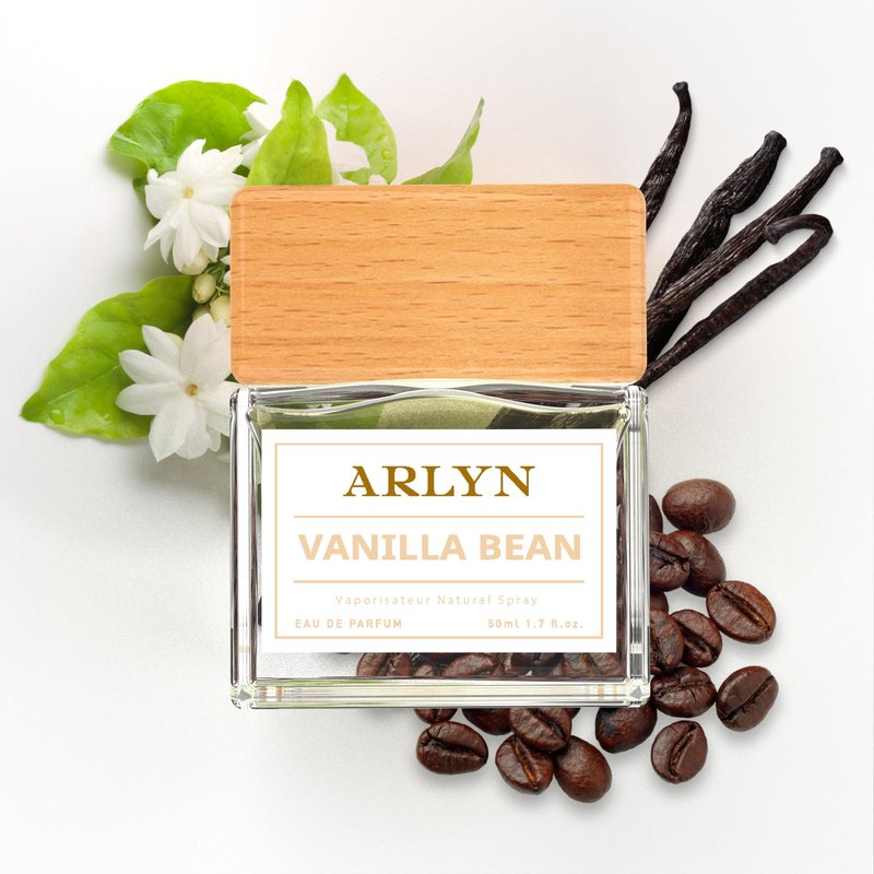 ARLYN Vanilla Bean Eau De Parfum Inspired by Y.s.L Bla.ck Op.iu.m, Long-Lasting Perfume for Women, Vegan & Eco-Conscious with Clean Ingredients, Coffee, Vanilla, Jasmine, Orange - 50ml / 1.7 oz