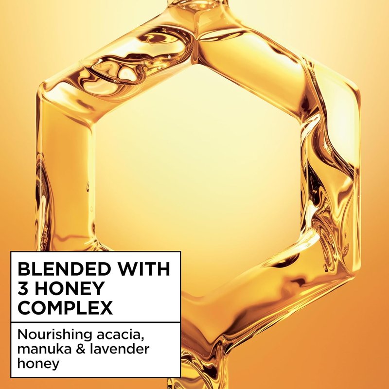 Garnier Whole Blends Honey Treasures Repairing Conditioner - Nourishing Formula for Dry, Damaged Hair | 26.6 Fl Oz