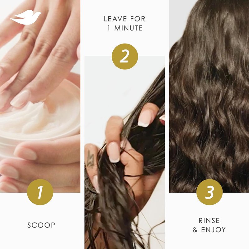 Dove Hair Intensive Repair Serum Mask - 10-in-1 Bio-Protein Care for Damaged Hair | 9.2 fl oz