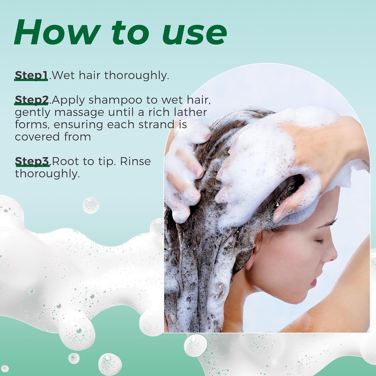 Volumizing Shampoo for Fine Oily Hair - Adds Long-Lasting Volume & Shine | Biotin & Ginger Root Extract, 240ml/8.11oz