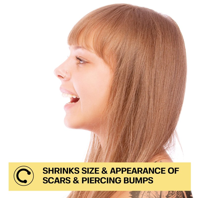 BASE LABORATORIES Piercing Bump & Keloid Bump Removal Solution | Soothing Piercing Aftercare | Bump Keloid Scar Removal | Ear & Nose Piercing Cleaner for Keloid Bumps | Piercing Aftercare Oil | 3PK