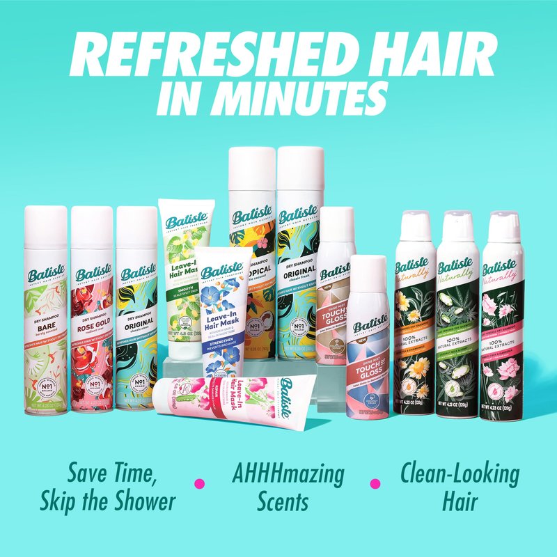 Batiste Overnight Deep Cleanse Dry Shampoo, Wake up to Beautiful Hair by Preventing Oil Build-up, 3.81 oz