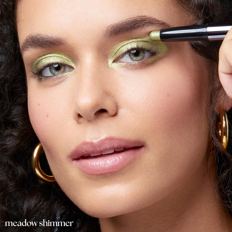 Julep Eyeshadow 101 Cream-to-Powder Waterproof Eyeshadow Stick – Meadow Shimmer – Long-Lasting, Buildable, Crease-Proof, Cruelty Free, Shimmer Finish with Built-In Smudger