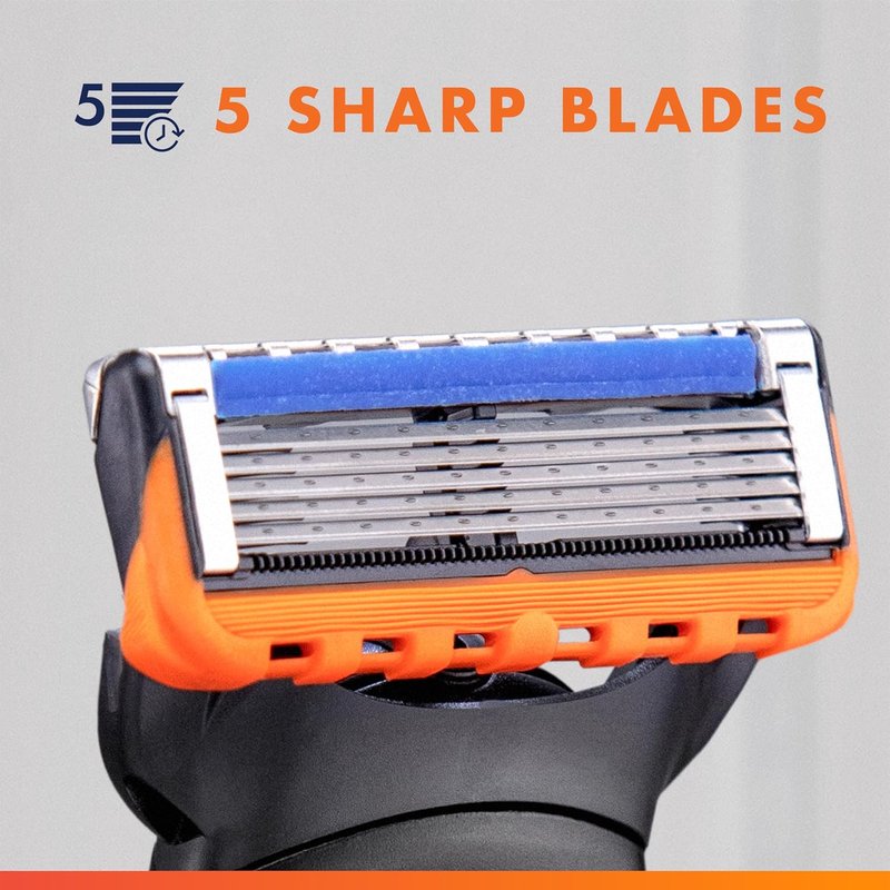 Gillette Fusion5 Power Razor for Men - Precision Shaving Handle with 1 Blade Refill