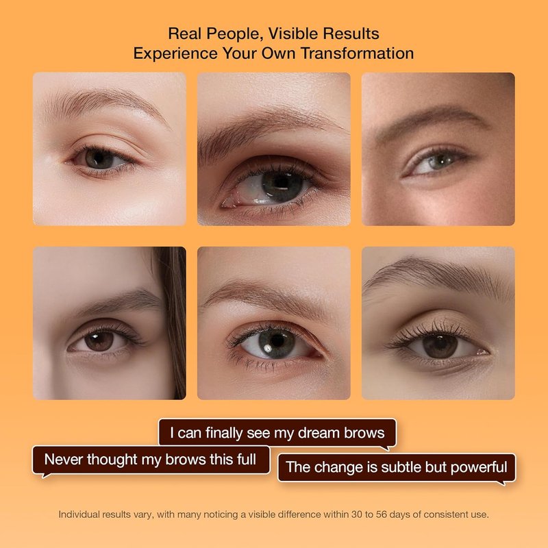 Skiennix Eyebrow Enhance Serum - 5 Peptides & Resurrection Plant for Fuller, Healthier Brows | 8ml