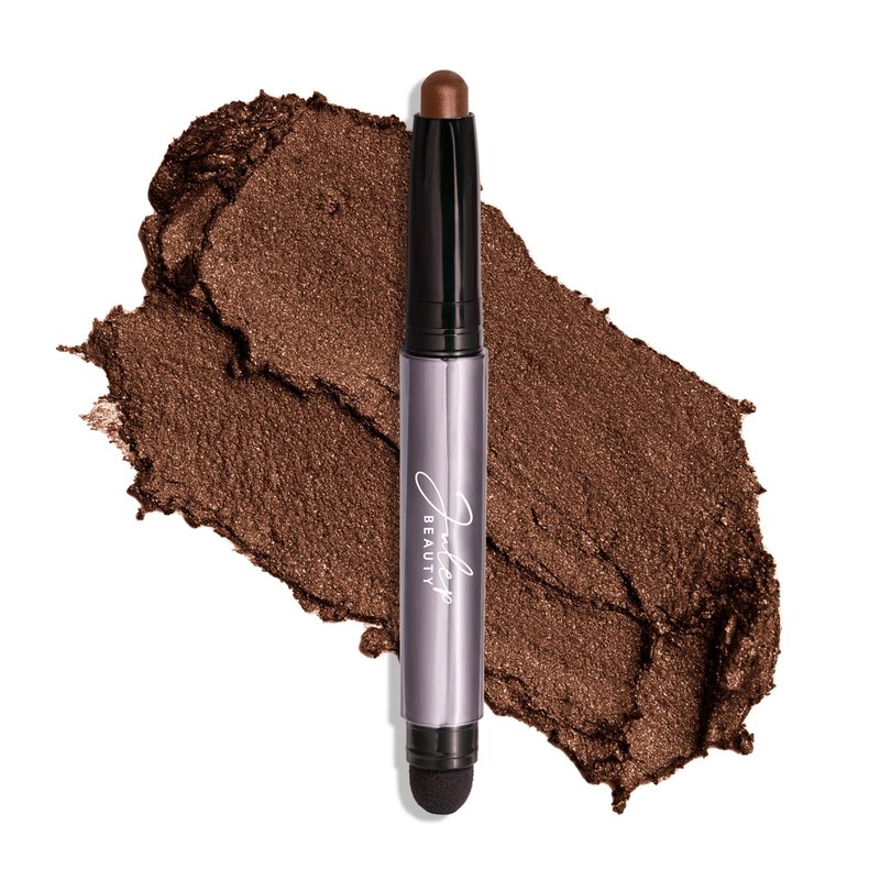 Julep Eyeshadow 101 Cream-to-Powder Waterproof Eyeshadow Stick – Cocoa Shimmer – Long-Lasting, Buildable, Crease-Proof, Cruelty Free, Shimmer Finish with Built-In Smudger