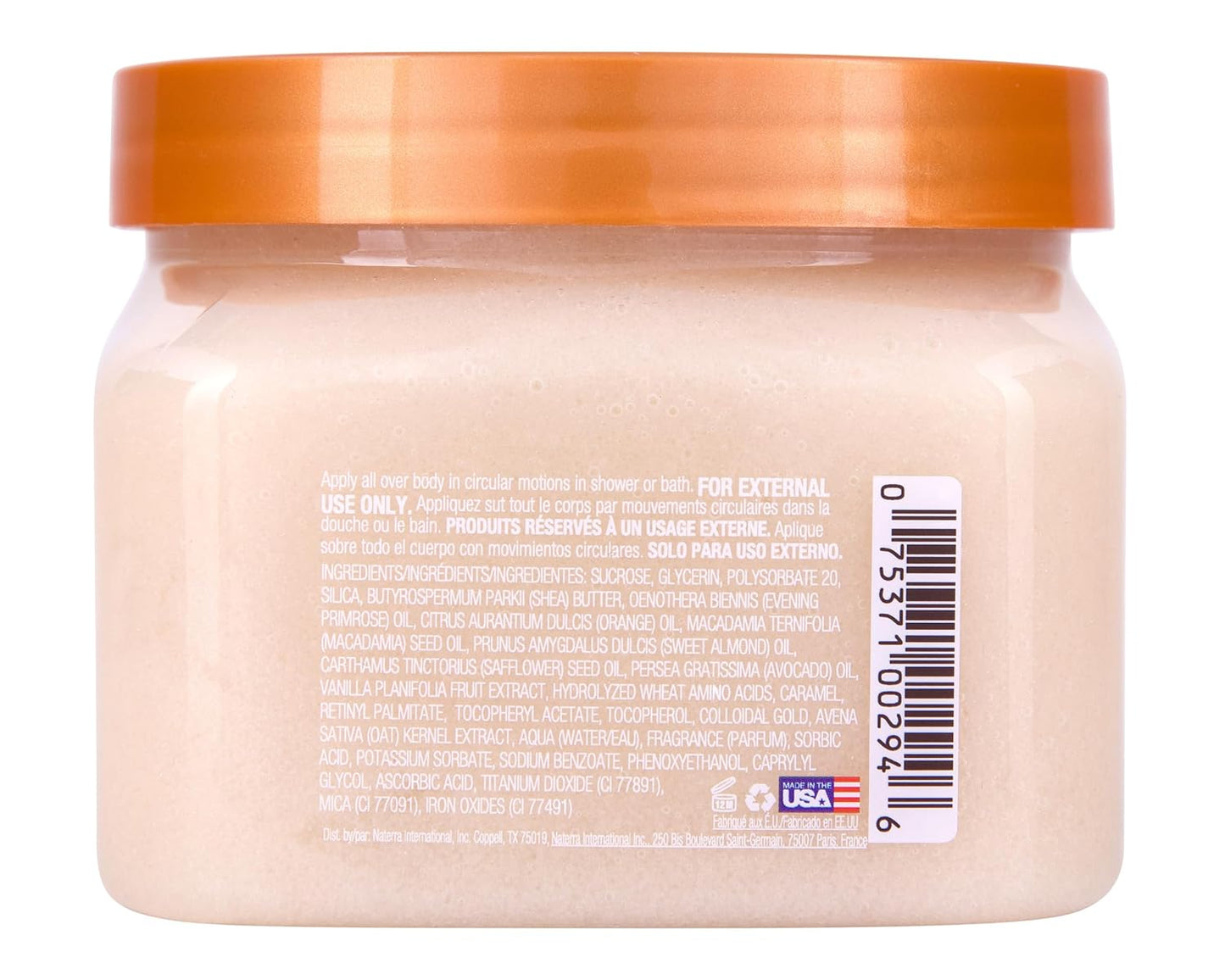 Tree Hut Vanilla Body Scrub - Exfoliating Sugar Scrub with Shea Butter & Essential Oils | 18 Oz, Vegan, Hydrating for All Skin Types