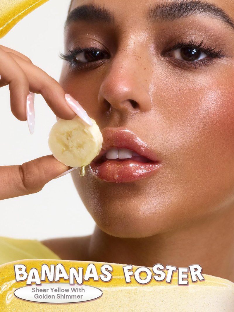 SHEGLAM Glass Lock Air Gloss High Shine Finish Moisturizing Lip Gloss-Bananas Foster