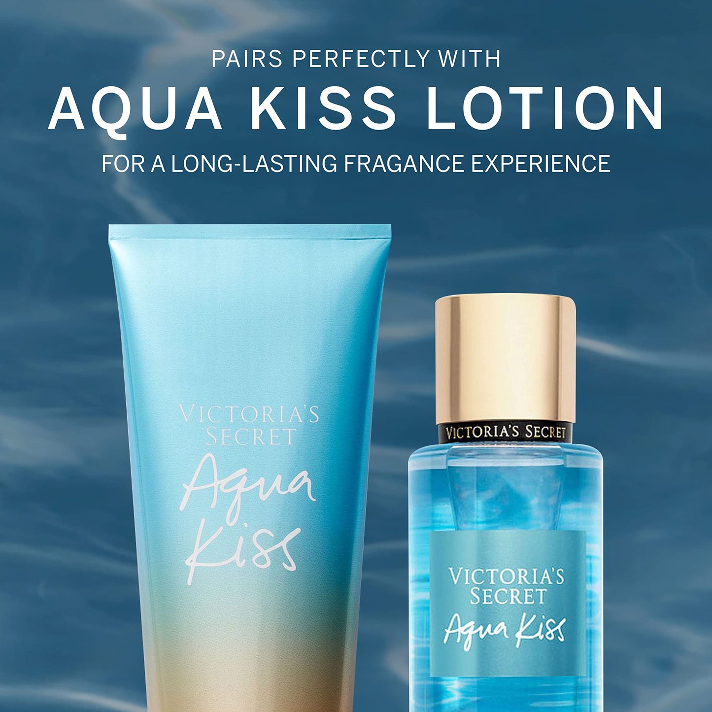 Victoria's Secret Body Fragrance Mist, Aqua Kiss - 8.4 fl oz