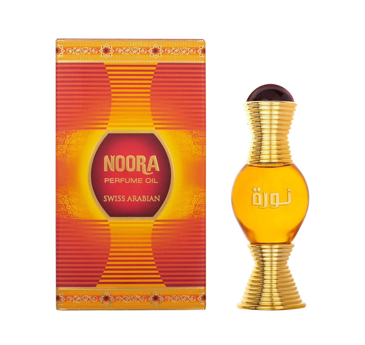 Swiss Arabian Noora - Luxury Products From Dubai - Long Lasting And Addictive Personal Perfume Oil Fragrance - A Seductive Signature Aroma - 0.6 Oz